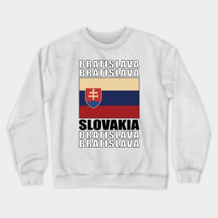 Flag of Slovakia Crewneck Sweatshirt